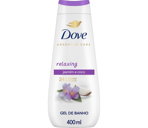 GEL BANHO ADVANCED RELAXING COCONUT  DOVE 400ML - Image 2