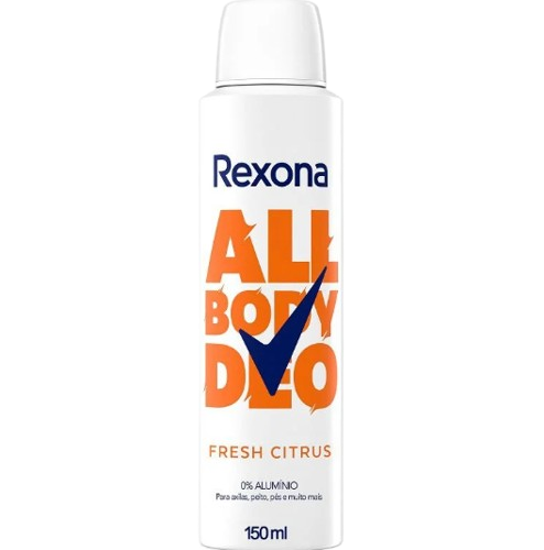DESODORIZANTE SPRAY ALL BODY FRESH CITRUS REXONA 150ML