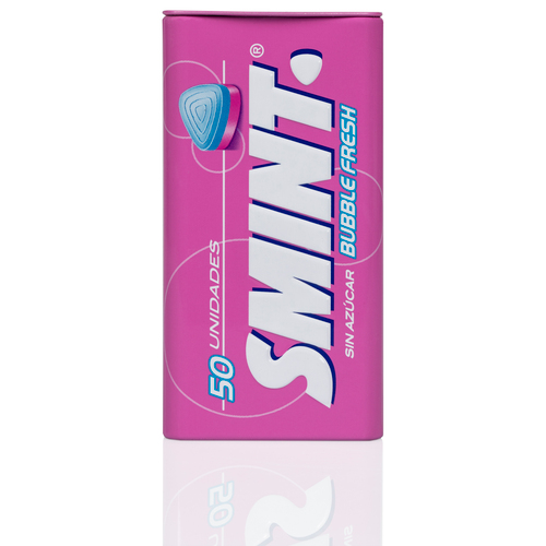 REBUÇADO SMINT BUBBLE FRESH SUGARFREE 35G LATA