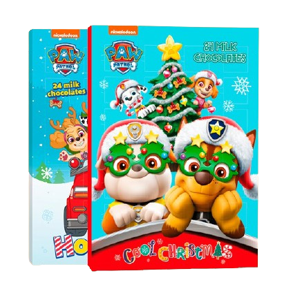 CALENDARIO CHOCOLATE PATRULHA PATA NICKELODEON 75GR