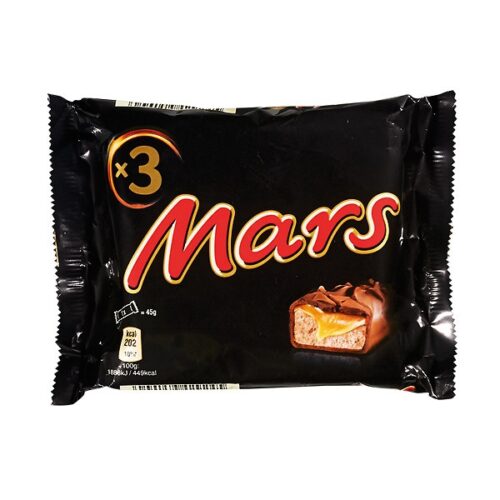 CHOCOLATE MARS 3X45GR