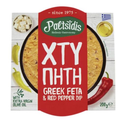 PATÉ FETA GREGO E PIMENTA VERMELHA PALTSIDIS 200GR