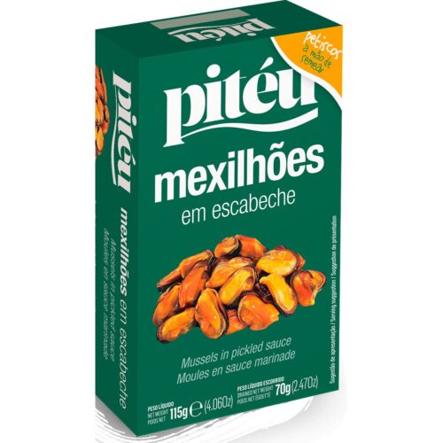 MEXILHÕES EM ESCABECHE PITÉU 115GR
