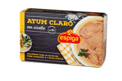 ATUM CLARO EM AZEITE ESPIGA 111GR