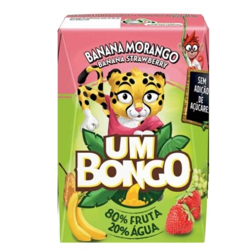 SUMO NECTAR BANANA MORANGO UM BONGO 200ML TETRA