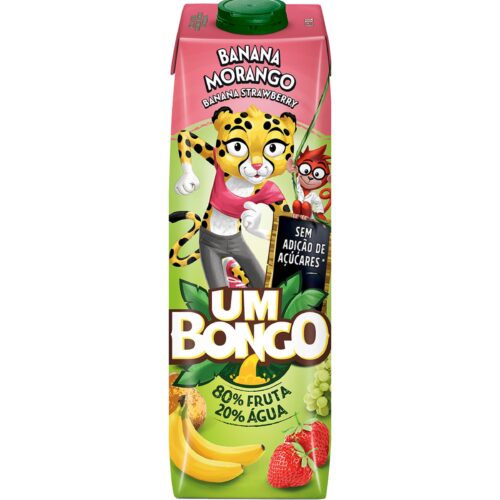 SUMO NECTAR BANANA MORANGO UM BONGO 1L