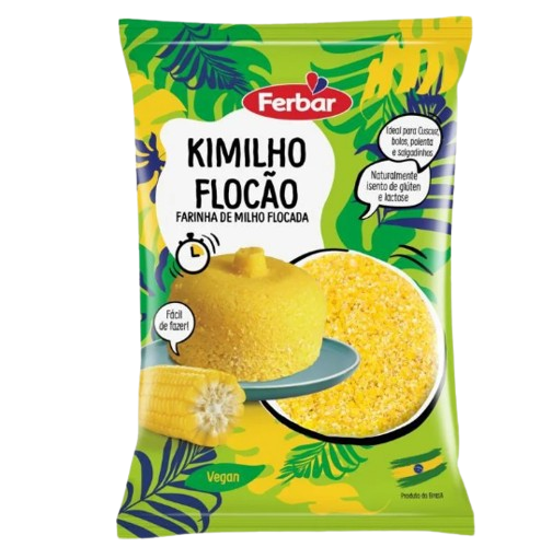 FARINHA MILHO FLOCADO FERBAR 400GR