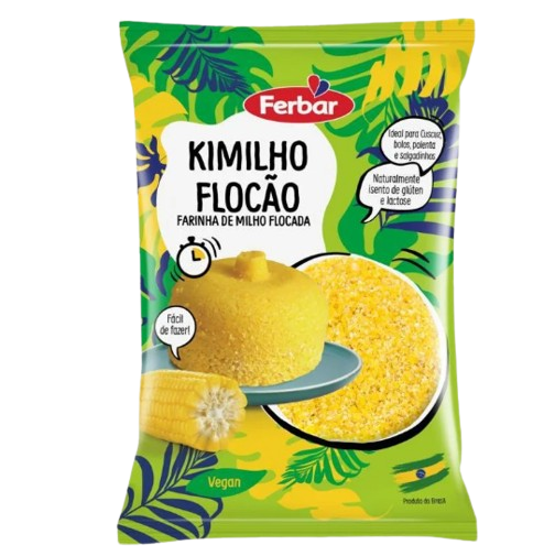 FARINHA MILHO FLOCADO FERBAR 400GR