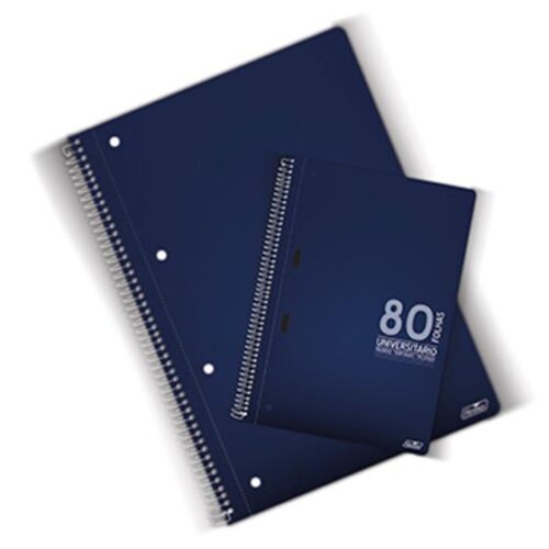 CADERNO ESPIRAL B5 UNVERSITÁRIO 80FLS XADREZ