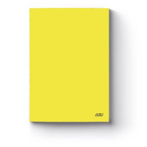 CADERNO AGRAFADO A4 CAPA AMARELA SPRING 60FLS PAUTADO