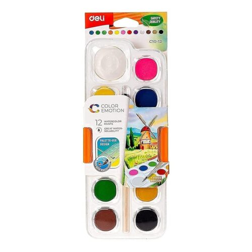 AQUARELA DELI COLOR EMOTION C10-12 12UN