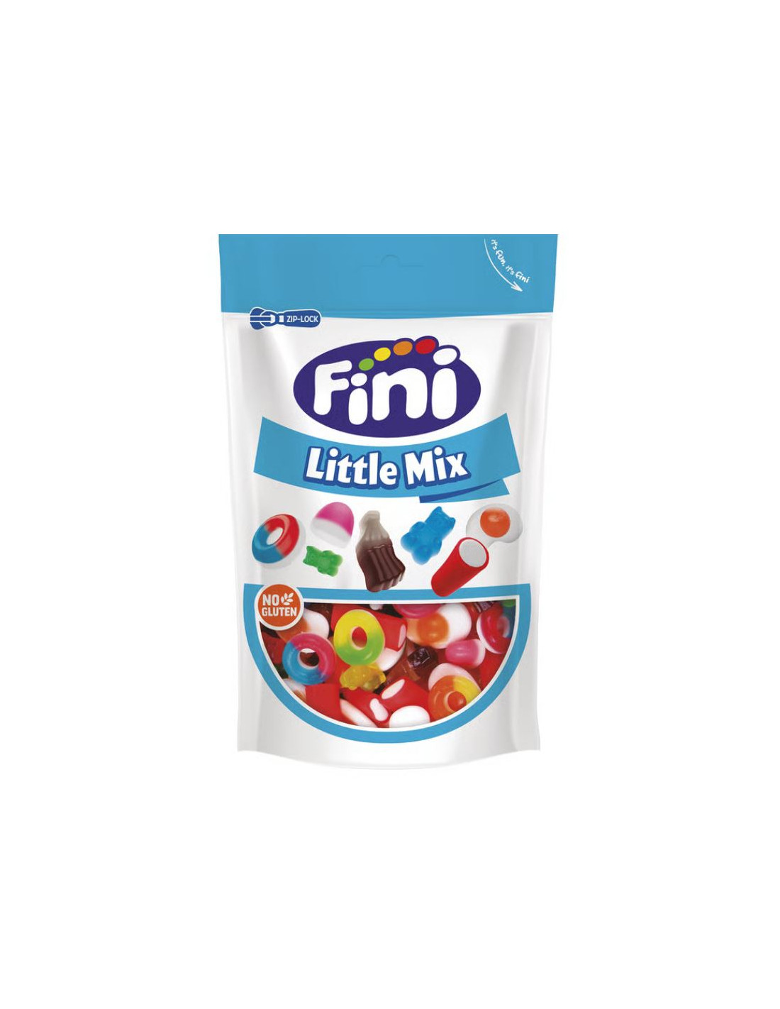 GOMA LITTLE MIX BRILHO FINI 165GR DOYPACK