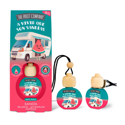 AMBIENTADOR P/CARRO MELANCIA THE FRUIT COMPANY 5ML