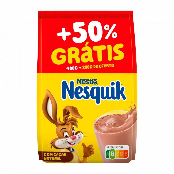 ACHOCOLATADO NESQUIK 400GR + 200GR