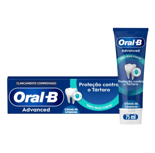 PASTA DENTES ORAL B ADVANCED TÁRTARO 75ML