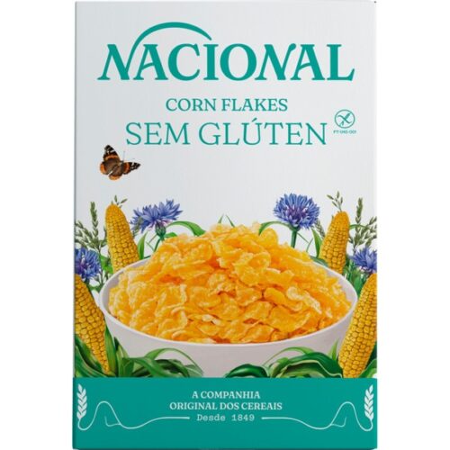CEREAIS CORN FLAKES SEM GLUTEN NACIONAL 375GR