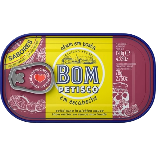 ATUM ESCABECHE BOM PETISCO 120GR