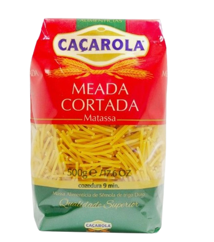 MASSA MEADA CORTADA CAÇAROLA 500GR