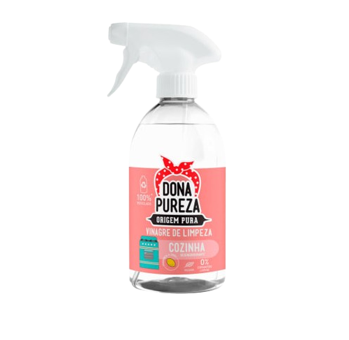 VINAGRE LIMPEZA COZINHA LIMÃO DONA PUREZA 500ML
