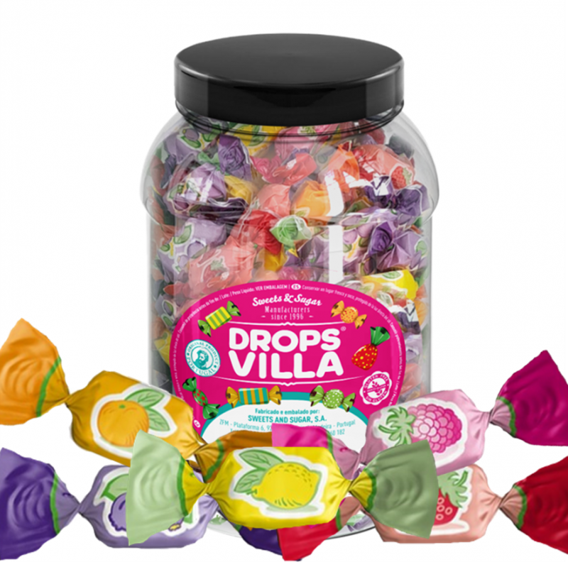REBUÇADOS CARAMELO FRUTAS SORTIDAS 1KG