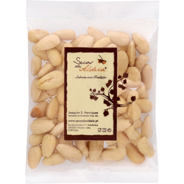 MIOLO DE AMÊNDOA SEM PELE SECOS DA ALDEIA 100GR
