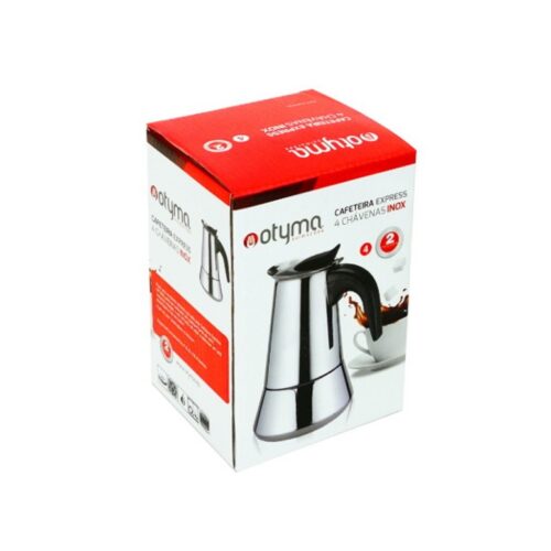 CAFETEIRA EXP 4 CHAVENAS INOX INDUÇÃO NDC4
