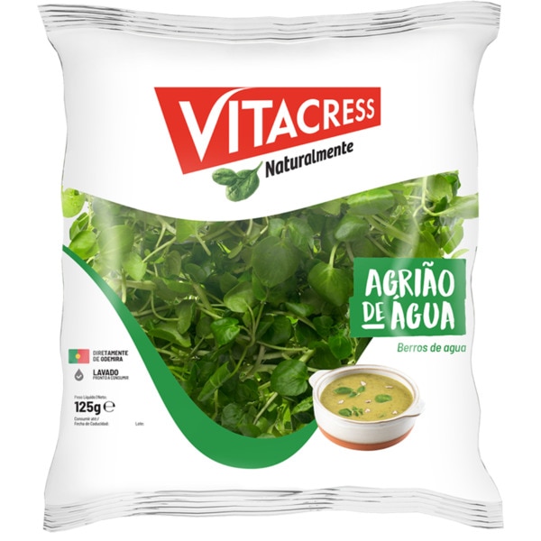 AGRIÃO VITACRESS 125GR + 50GR GRÁTIS