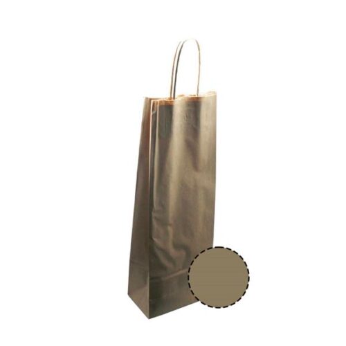 SACO DE PRENDA GARRAFA ASA MAB NATURAL 39X18X8,5