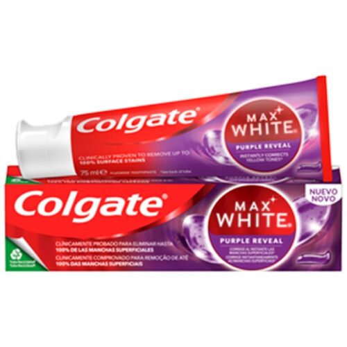 PASTA DE DENTES MAX WHITE ONE PURPLE COLGATE 75ML