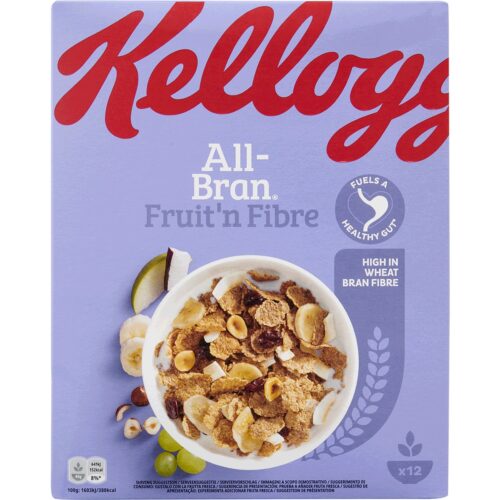 CEREAIS KELLOGG'S ALL BRAN FRUTA & FIBRA 500GR