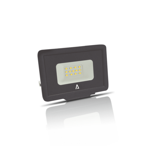PROJECTOR SLIM SMD 30W IP65 5000K PRETO ASLO