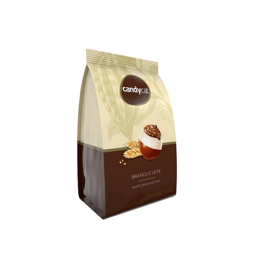 BOMBONS DOUBLE CHOCOLATE CANDYCAT SACO 134GR