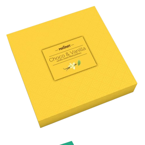 BOMBOM BOX CHOCO E BAUNILHA MAGNAT 160GR