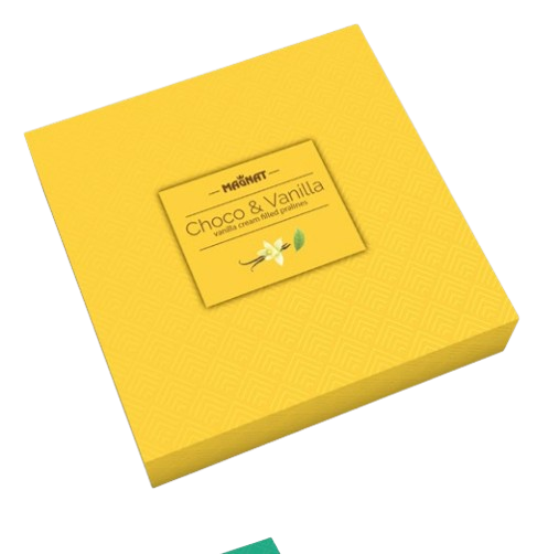 BOMBOM BOX CHOCO E BAUNILHA MAGNAT 160GR