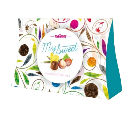 BOMBOM MY SWEET BAUNILHA E AVELÃ MAGNAT 185GR
