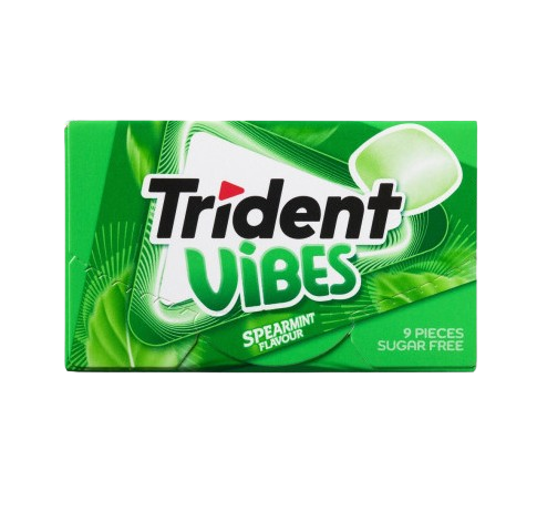 Alternative view of PASTILHA VIBES SPEARMINT TRIDENT 21GR