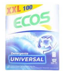 DETERGENTE PÓ P/ ROUPA UNIVERSAL ECOS 100 DOSES