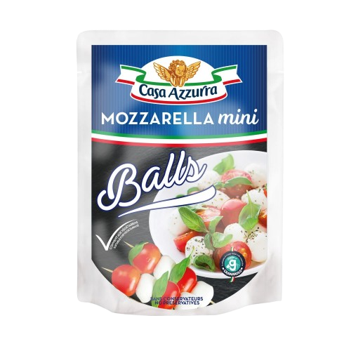 MOZZARELLA MINI BALLS CASA AZZURRA 260GR