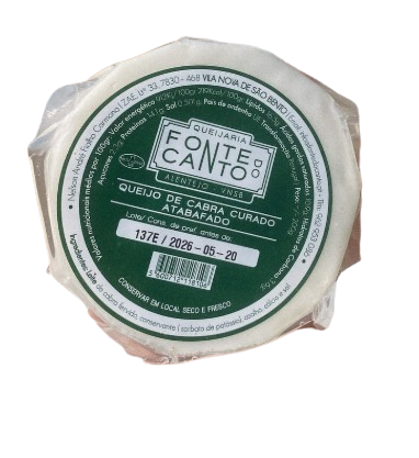 QUEIJO CURADO CABRA ATABAFADO FONTE DO CANTO 200GR