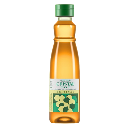 VINAGRE VINHO BRANCO CRISTAL 250ML