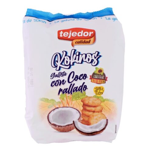 BOLACHA KOKINOS DE COCO TEJEDOR 275GR