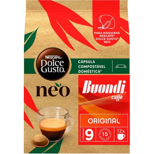 CAFÉ BUONDI DOLCE GUSTO NEO 12 CÁPSULAS - Image 2