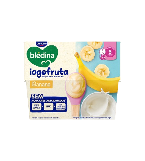 ALIMENTO LÁCTEO IOGOFRUTA BANANA BLÉDINA 4X95GR