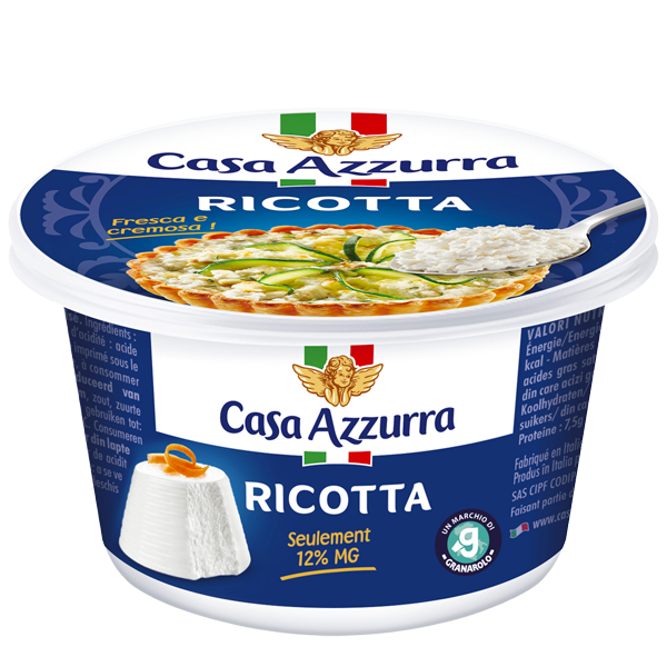 QUEIJO RICOTTA CASA AZZURRA 250GR