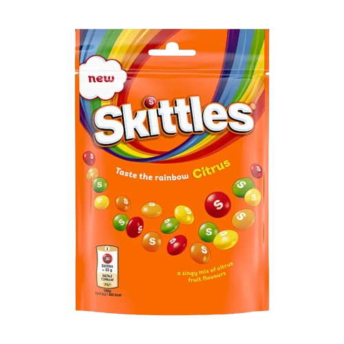DRAGEIAS SKITTLES CITRUS POUCH 136GR