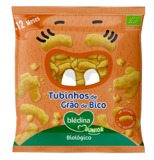 CEREAIS BIO TUBINHOS GRÃO DE BICO BLÉDINA 20GR