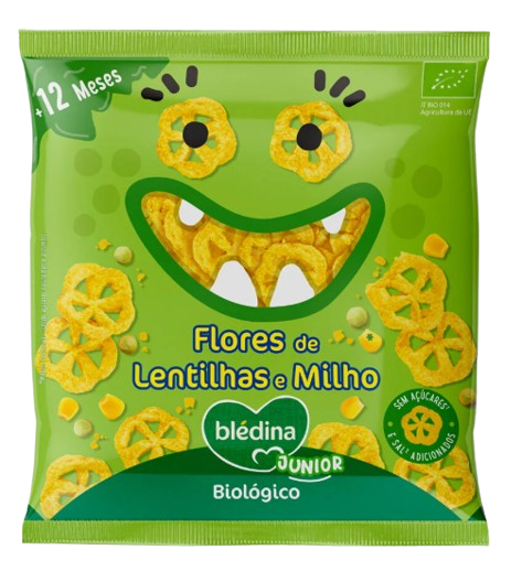 CEREAIS BIO FLORES LENTILHAS E MILHO BLÉDINA 20GR