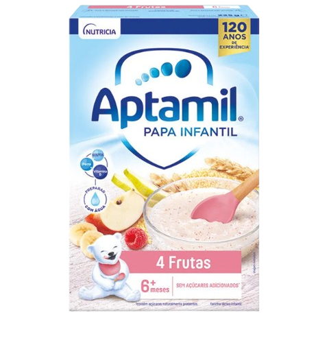 FARINHA LÁCTEA 4 FRUTAS APTAMIL 225GR
