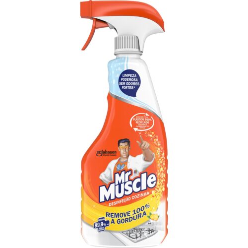 TIRA GORDURAS DESINFETANTE COZINHA MR MUSCLE 500ML