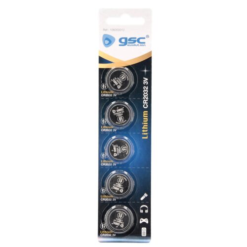 PILHAS LITHIUM CR2032 BLISTER GSC 1U